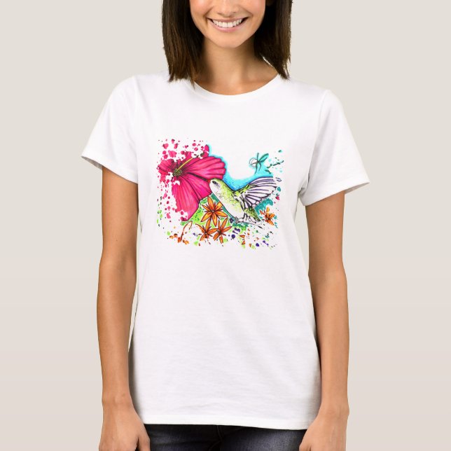Hummingbird T Shirt (Framsida)