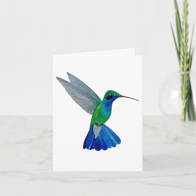 Hummingbird Tack Kort (Framsida)