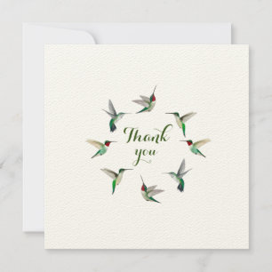 Hummingbird - Tack-kort Tack Kort