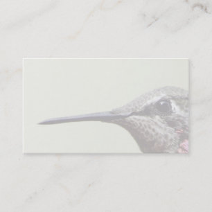 hummingbird tätt upp visitkort