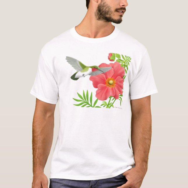 Hummingbird Tee Shirt (Framsida)