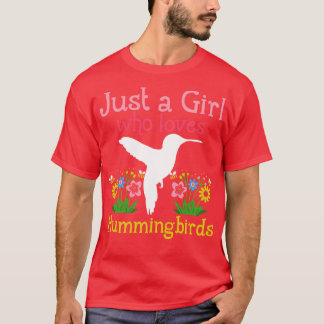 Hummingbird Tropical Bird Hummingbird Älskare T Shirt