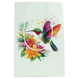 Hummingbird Tropical Flowers