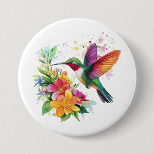 Hummingbird Tropical Flowers Knapp