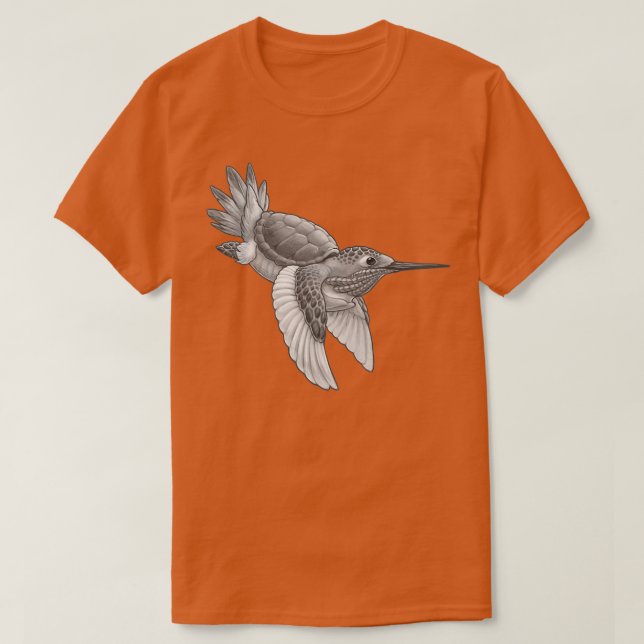 Hummingbird Turtle Hybrid T Shirt (Design framsida)