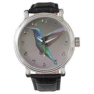 Hummingbird under flygning armbandsur