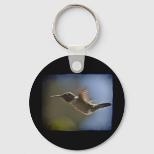 Hummingbird under flygning nyckelring