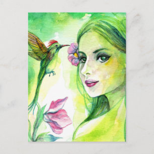 Hummingbird Vykort