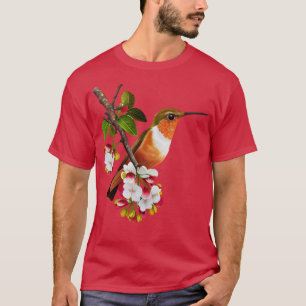 Hummingbird Watercolor T Shirt