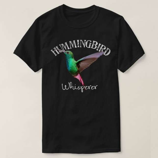 Hummingbird Whisperer I Kärlek Hummingbird T Shirt (Design framsida)