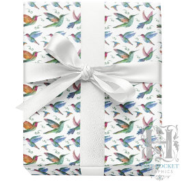 Hummingbird Wrapping Papper Presentpapper