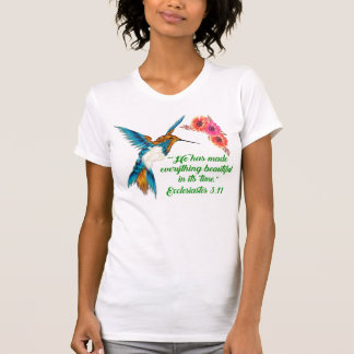 Hummingbirdcitationstecken T-shirt