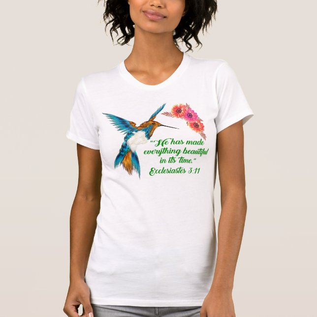 Hummingbirdcitationstecken Tröja (Framsida)
