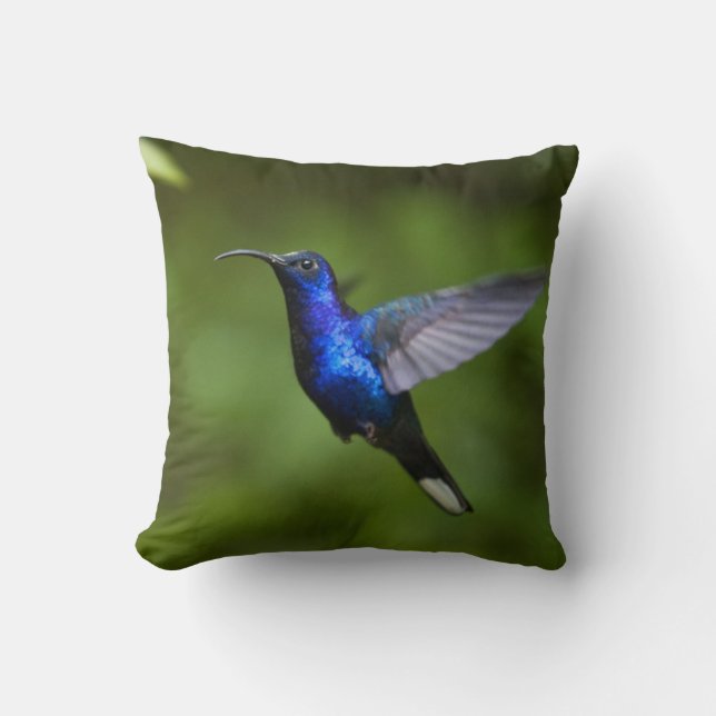 HUMMINGBIRDDEKORATIV KUDDE (Framsida)