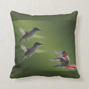 hummingbirddekorativ kudde skräddarsy