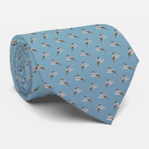 HummingbirdfrenesiTie (himmelblått) Slips