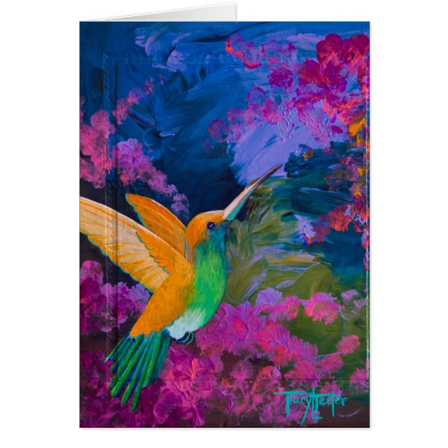 HummingbirdHummersparadis OBS Kort (Framsidan)