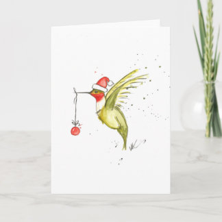 Hummingbirdjulkort Helgkort