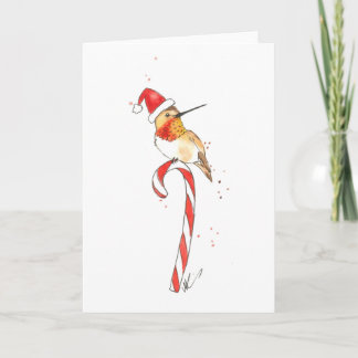 Hummingbirdjulkort Helgkort