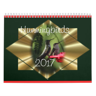 Hummingbirdkalendern 2017 - ändra året som behövt kalender