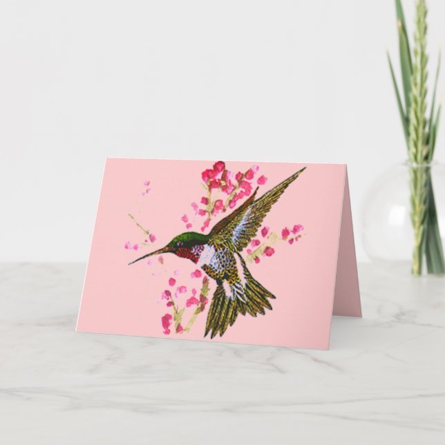 Hummingbirdkort Kort (Framsida)