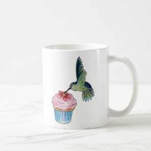 Hummingbirdmuffinkärlek är i luften kaffemugg