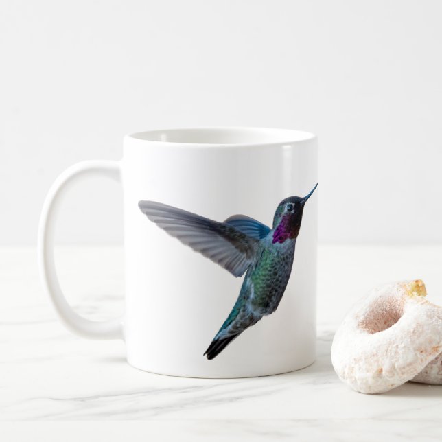 hummingbirdmugg - designer A och B Kaffemugg (Med munk)