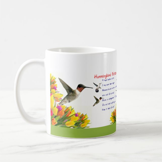 HummingbirdNectarrecept Kaffemugg (Vänster)