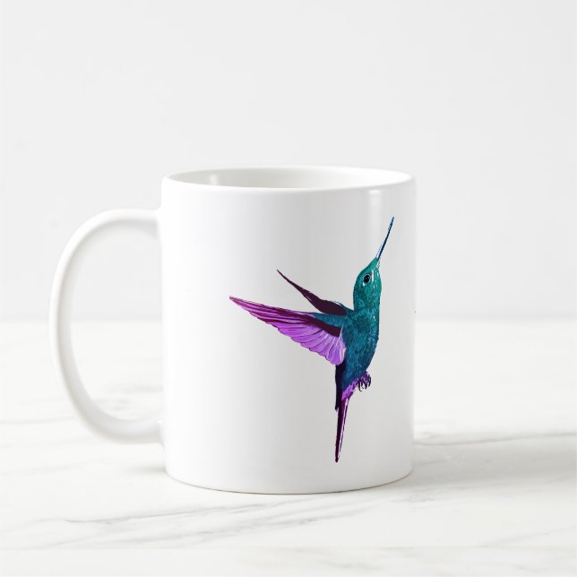 Hummingbirdpersonlig Kaffemugg (Vänster)