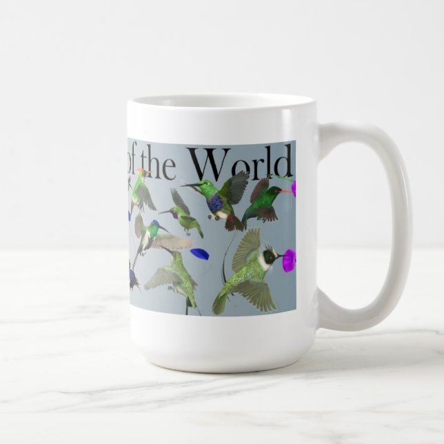 Hummingbirds av Americasna Kaffemugg (Höger)