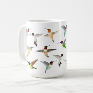 Hummingbirds av Nordamerika Kaffemugg