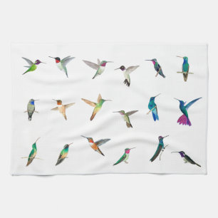 Hummingbirds av Texas Kökshandduk