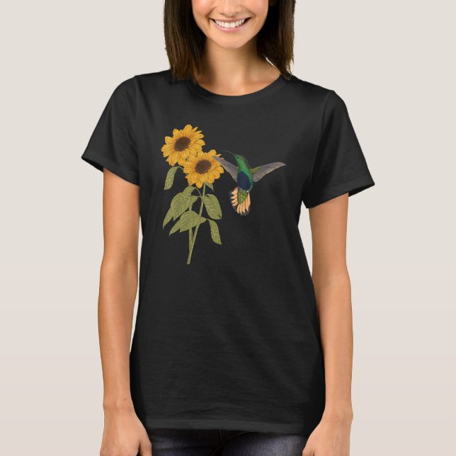 Hummingbirds   Cute Bird Animal   Graphic T Shirt (Framsida)