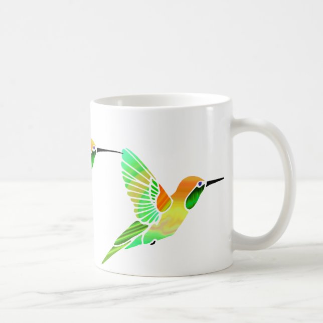Hummingbirds för citronlimefruktSorbet Kaffemugg (Höger)