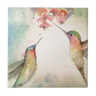 hummingbirds kakelplatta