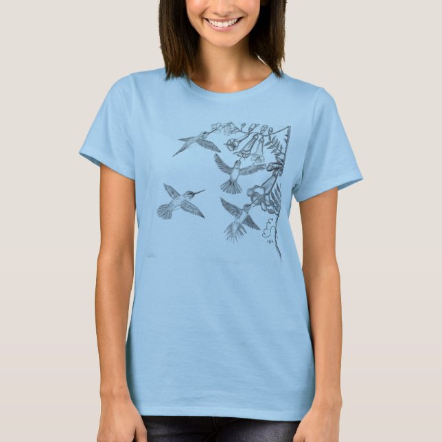 Hummingbirds T-shirt (Framsida)