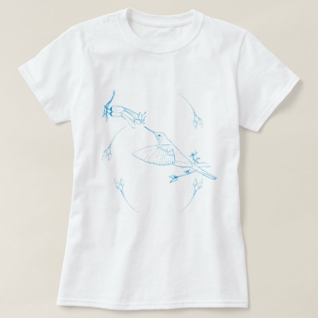 Hummingbirds T Shirt (Design framsida)