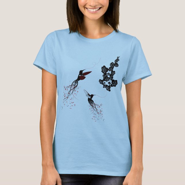 Hummingbirdst-skjorta Tee Shirt (Framsida)
