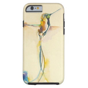 Hummingbirdtryck "för långa svanar" på tough iPhone 6 skal