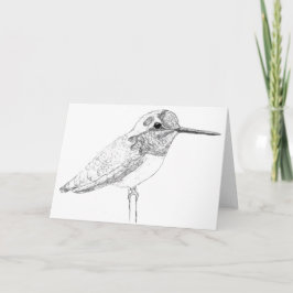 Hummingfågel Kort