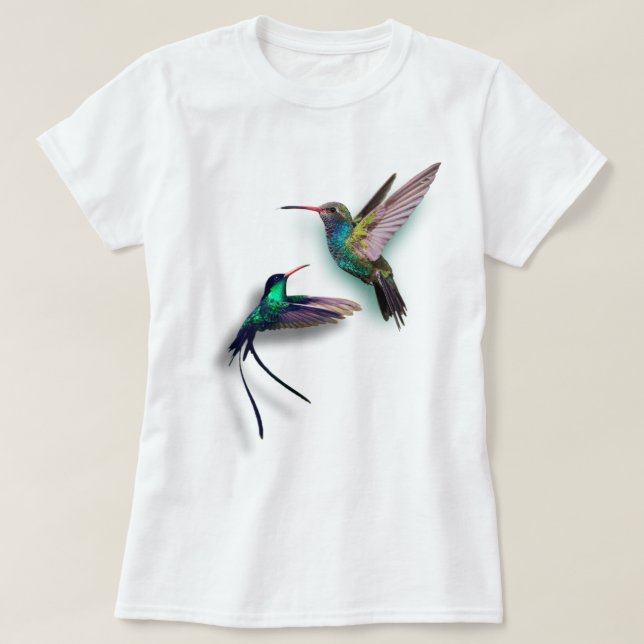 Hummingfågel T Shirt (Design framsida)