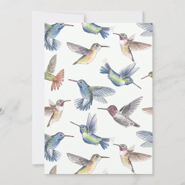 Hummingfåglar (Framsida)