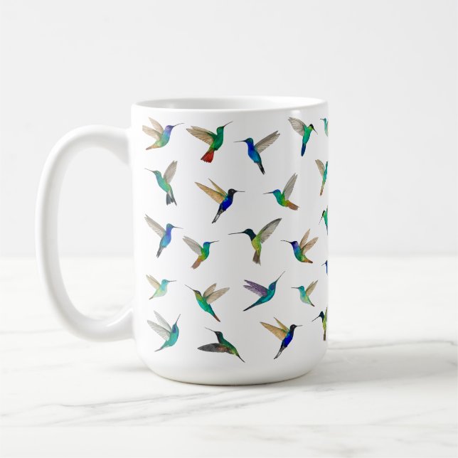 Hummingfåglar Kaffemugg (Vänster)