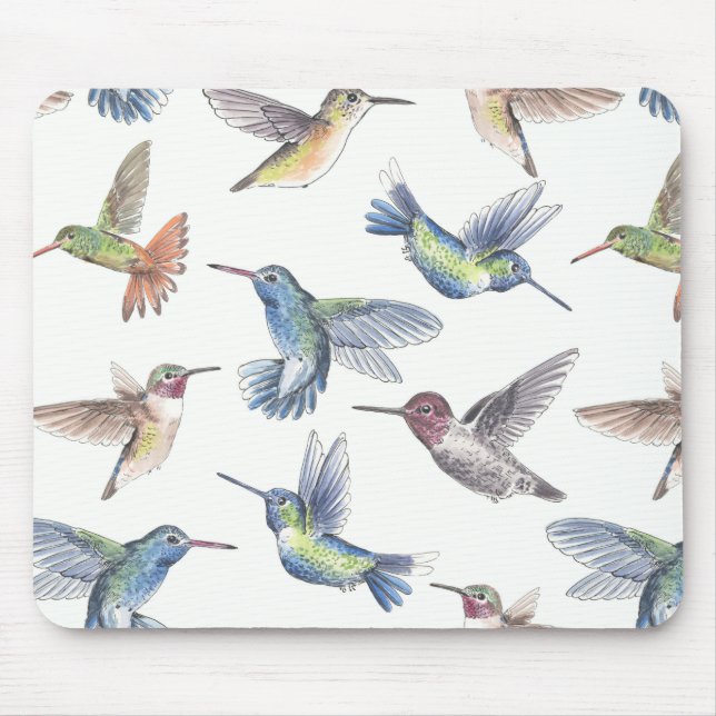 Hummingfåglar Musmatta (Framsidan)
