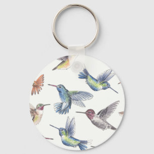 Hummingfåglar Nyckelring