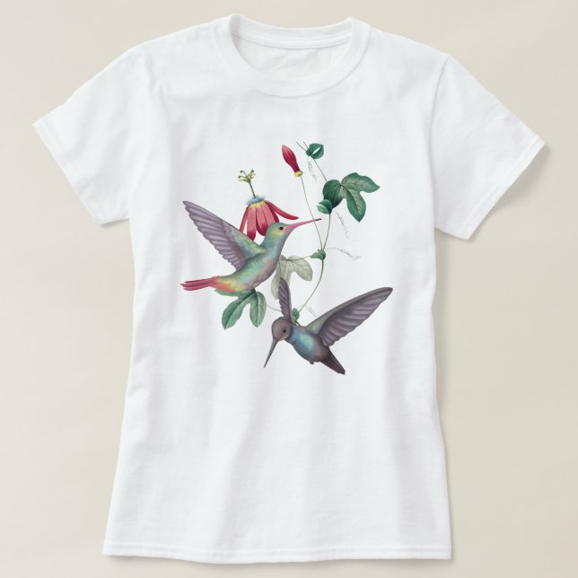 Hummingfåglar T Shirt (Design framsida)