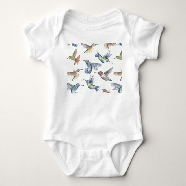 Hummingfåglar Tröja (Framsida)