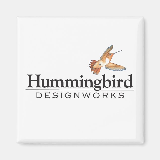 Humminngbird Designworks Magnet (Framsidan)
