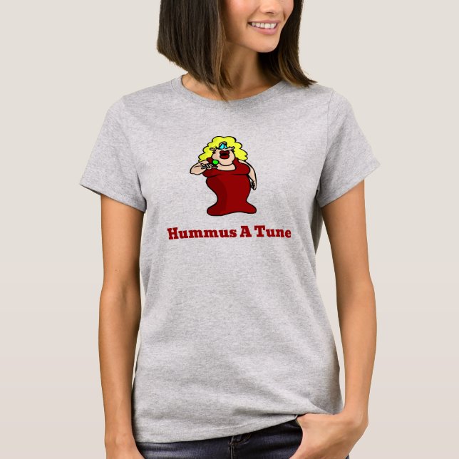 Hummus A Tune T Shirt (Framsida)