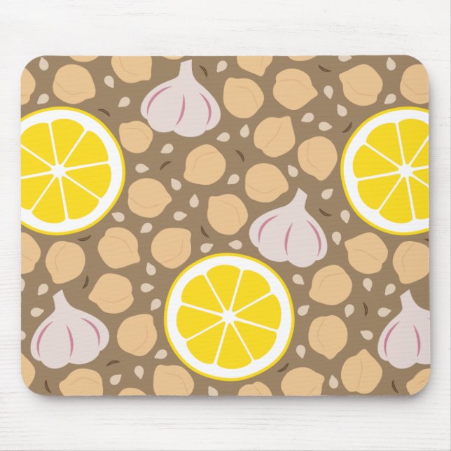 Hummus Mouse Pad Musmatta (Framsidan)